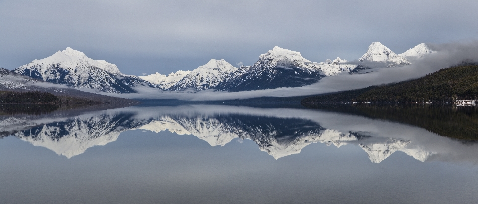 Landscape water nature mountain