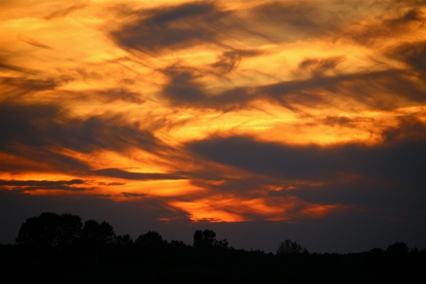 Horizon cloud sky sun Photo