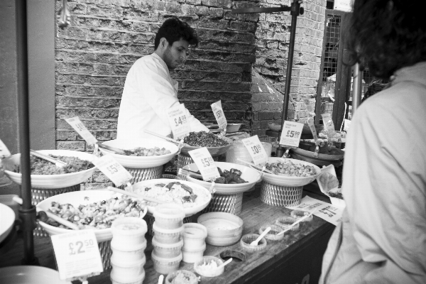 Foto En blanco y negro
 calle urbano