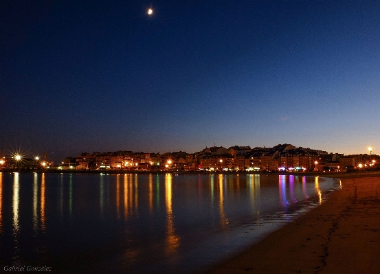 Landscape sea horizon light Photo