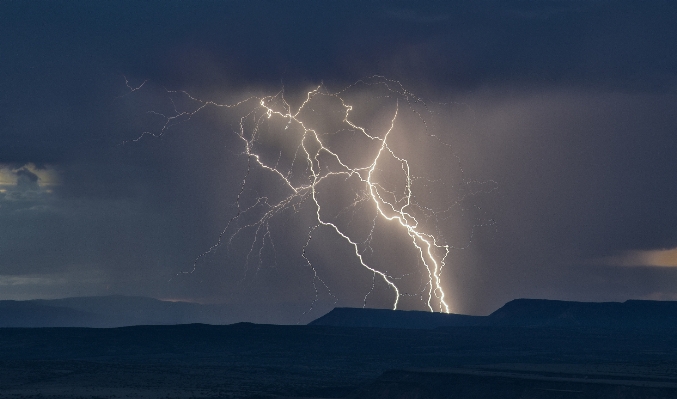 Foto Awan suasana cuaca badai