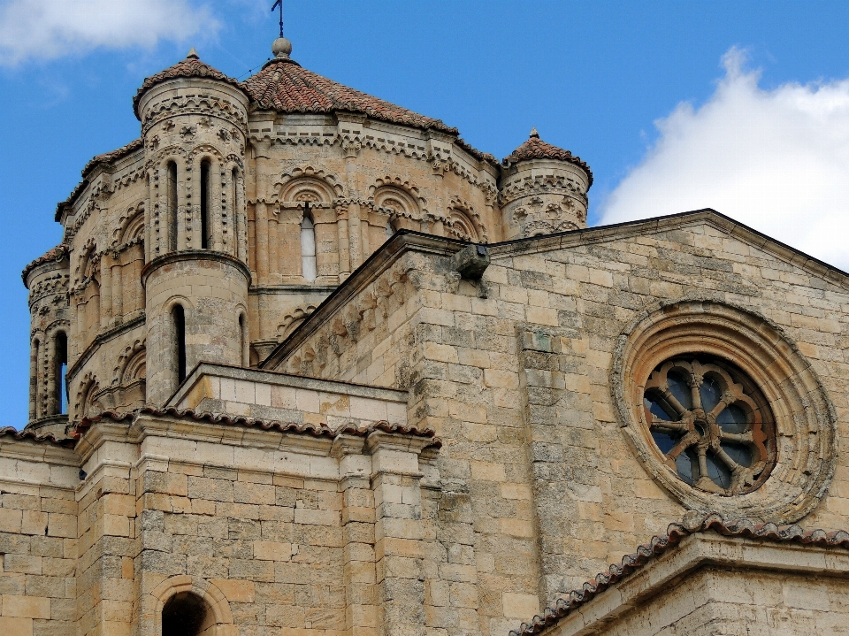 Building facade church cathedral