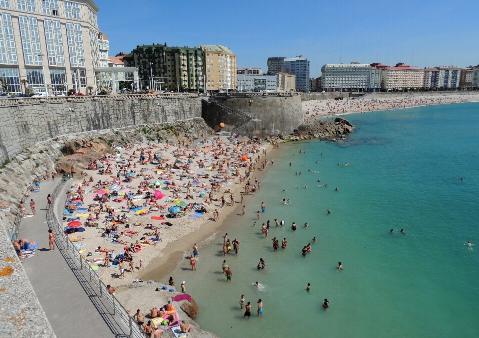 Plaża morze wybrzeże wakacje