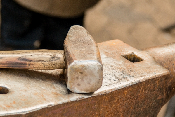 Wood tool workshop hammer Photo