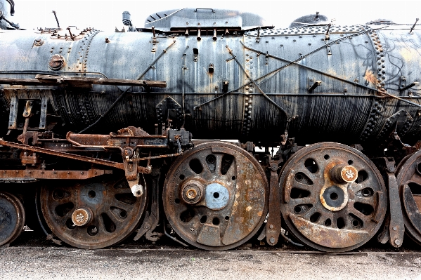 Railway wheel train transport Photo