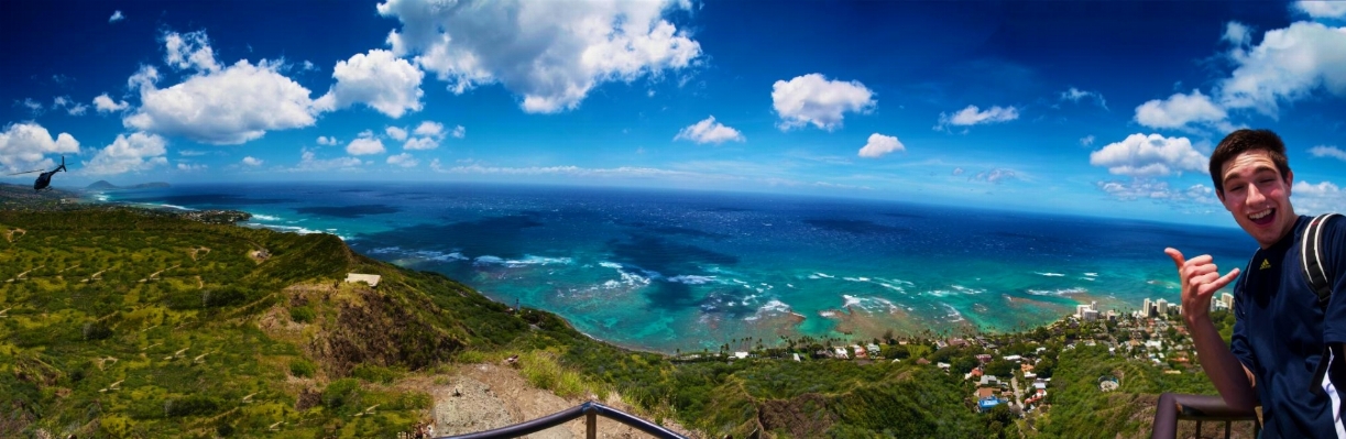 Landscape sea nature ocean Photo