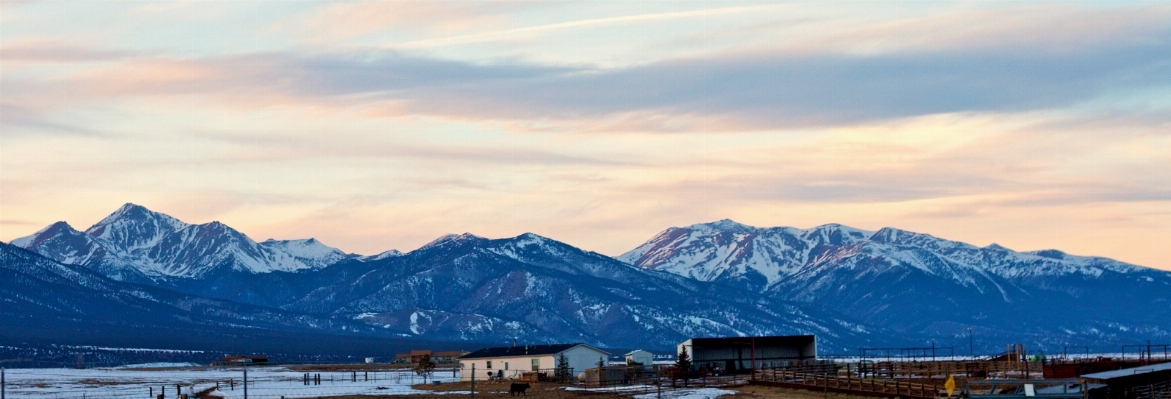 Mountain snow winter cloud Photo