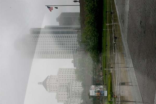 Architecture skyline rain city Photo