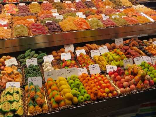 Foto Buah kota piring makanan