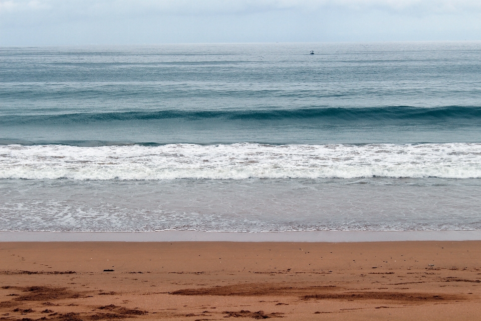 Beach landscape sea coast