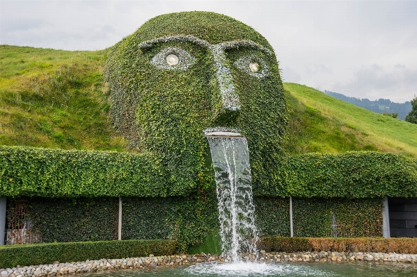 Waterfall monument landmark garden Photo