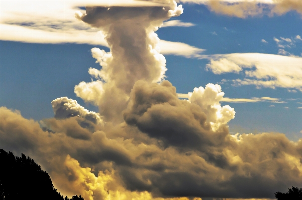 Landscape cloud sky sunlight Photo