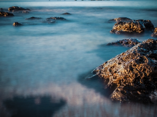 Beach landscape sea coast Photo