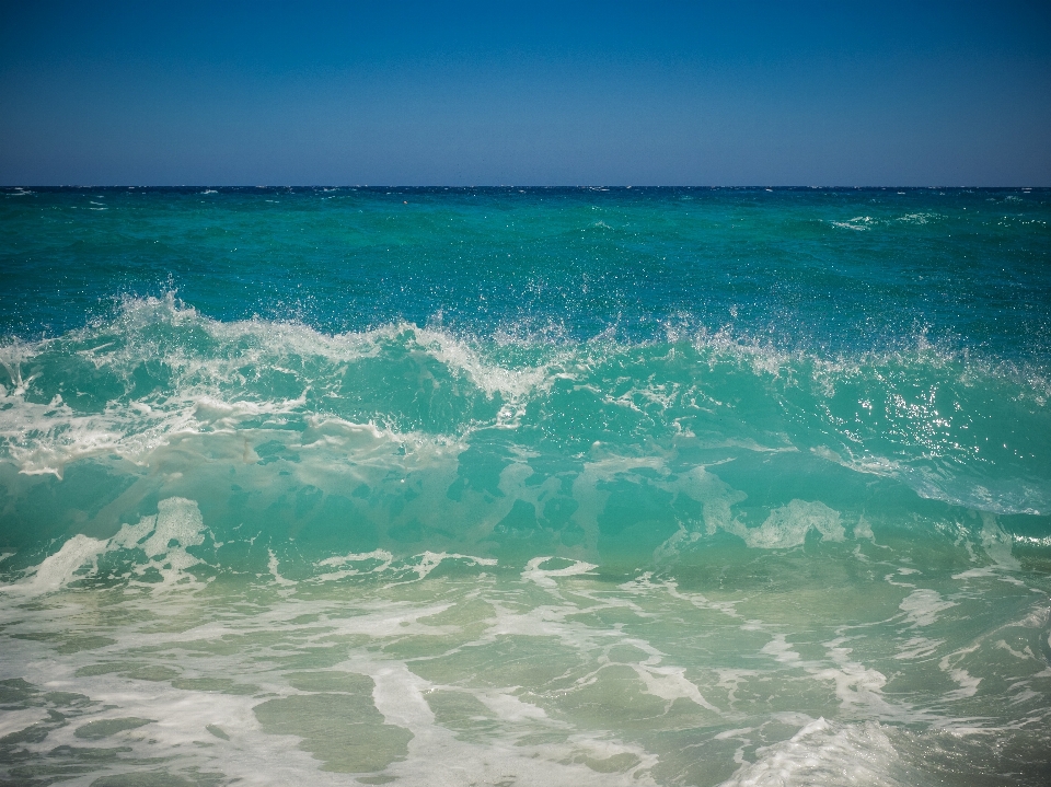 Beach landscape sea coast