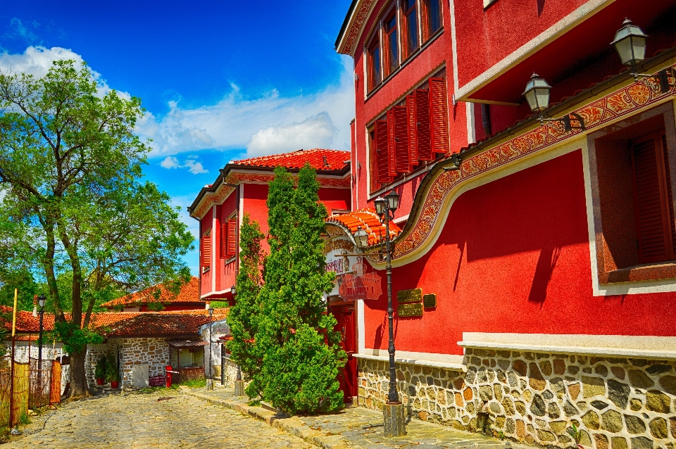 Rua casa cidade prédio