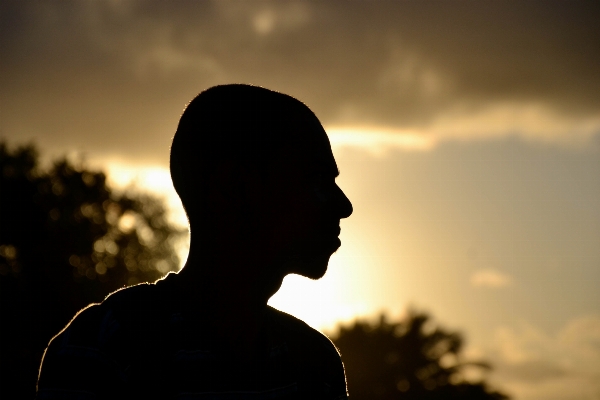 Landscape silhouette light cloud Photo