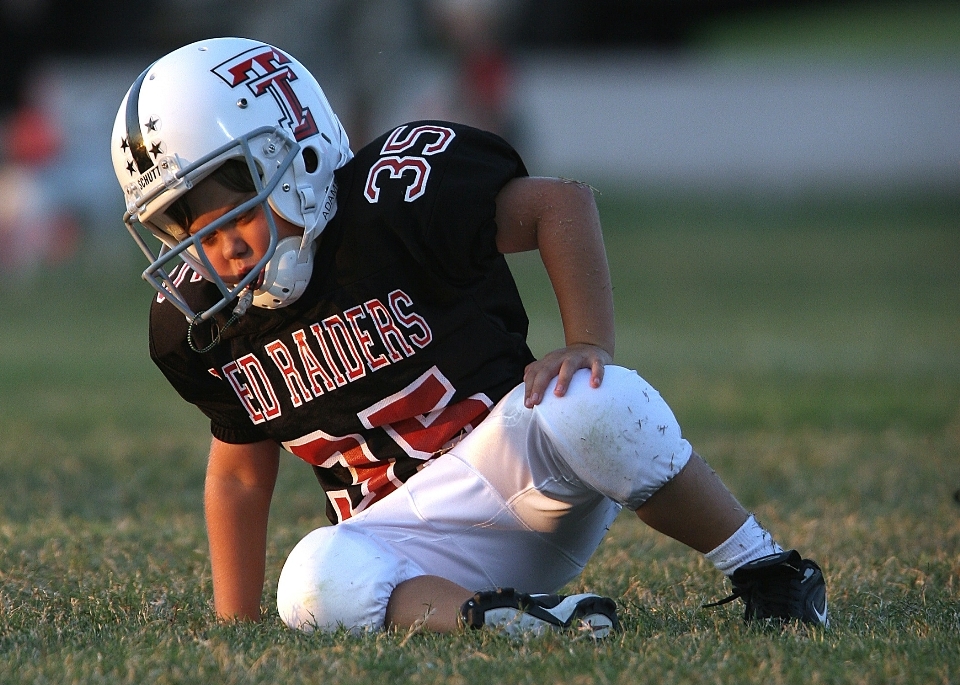 Grass fall kid cute