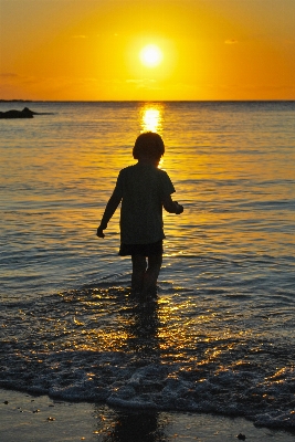 Foto Pantai laut pesisir air