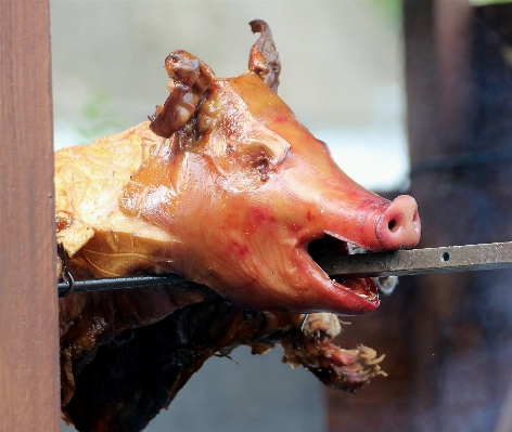 Foto Alimento comer carne parilla