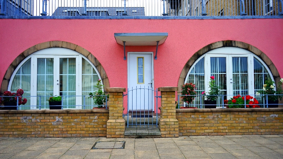 Outdoor architecture house flower