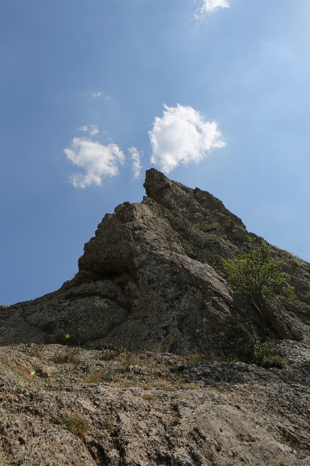 Paisagem mar natureza rock