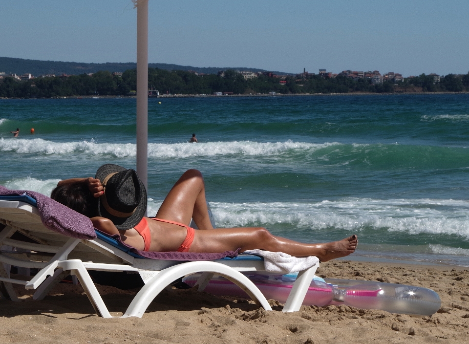 Spiaggia mare costa sabbia