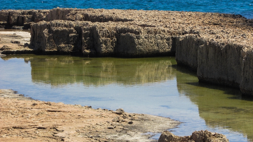 Paesaggio mare costa acqua