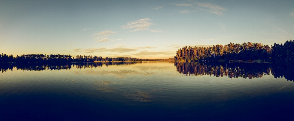 Landscape sea tree water Photo