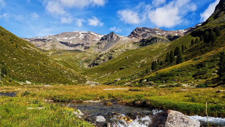 Paesaggio natura selvaggia
 a piedi montagna