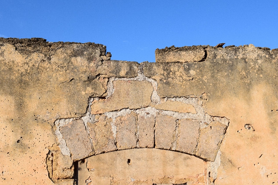 Rock bâtiment vieux maison