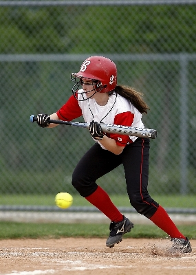 Photo Base-ball sport jeu femme