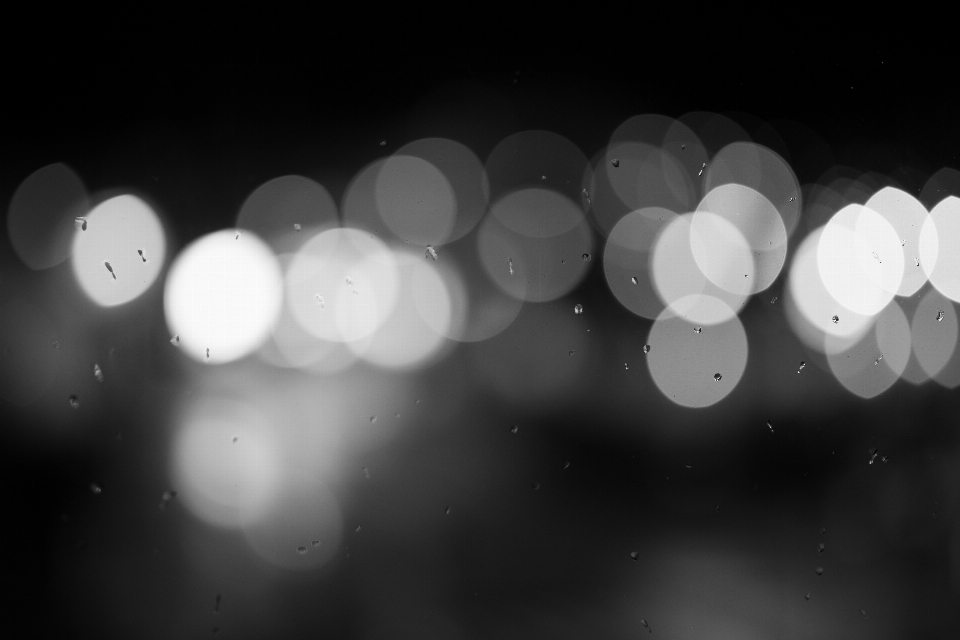 Licht bokeh
 verwischen schwarz und weiß
