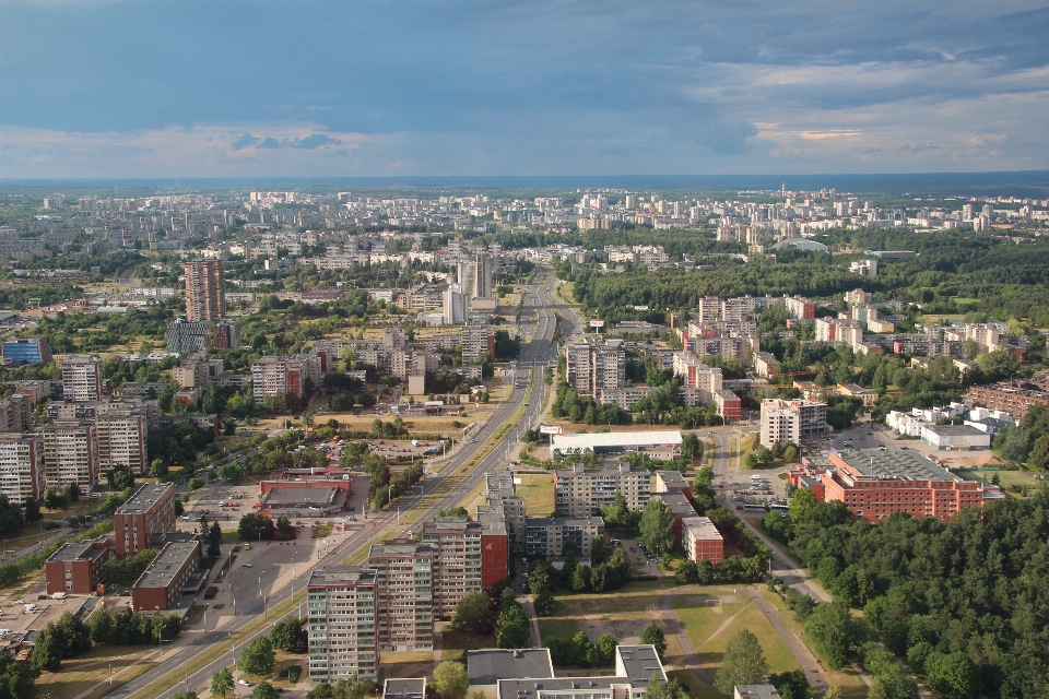 Horizont fotografie stadt wolkenkratzer