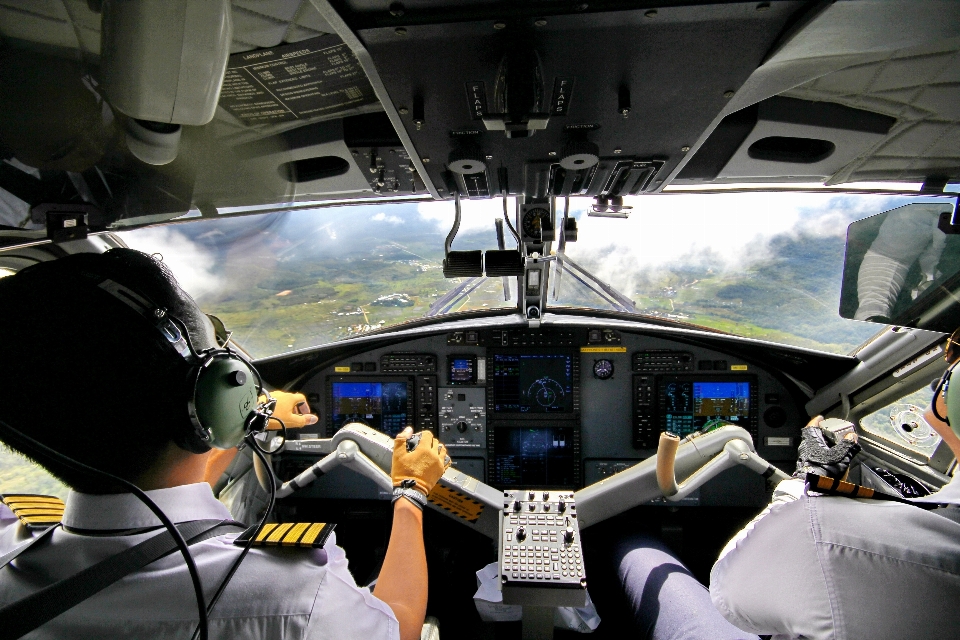 Person fliege flugzeug fahrzeug