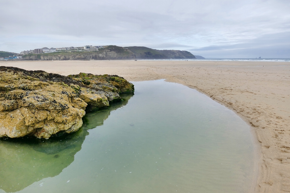 Beach landscape sea coast