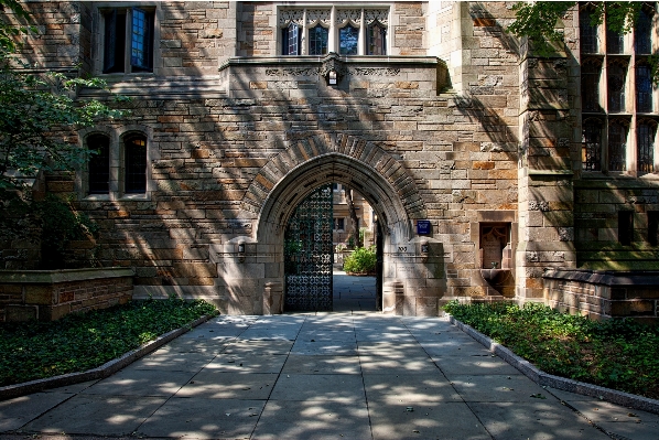 Landscape architecture street mansion Photo