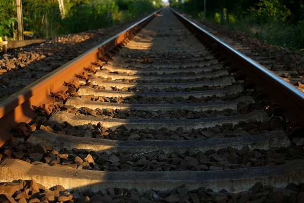 Track railway traffic train Photo