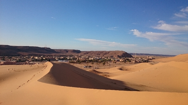 Landscape sand desert dune Photo