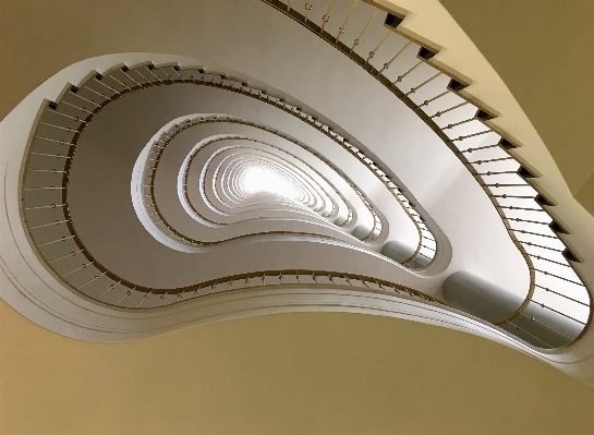 Architecture spiral interior building Photo