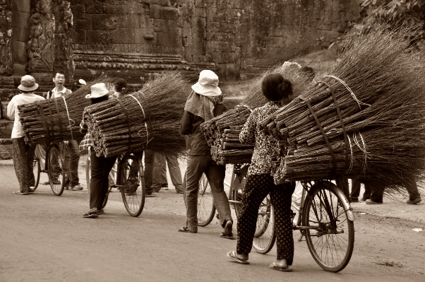 People cart vehicle asia Photo