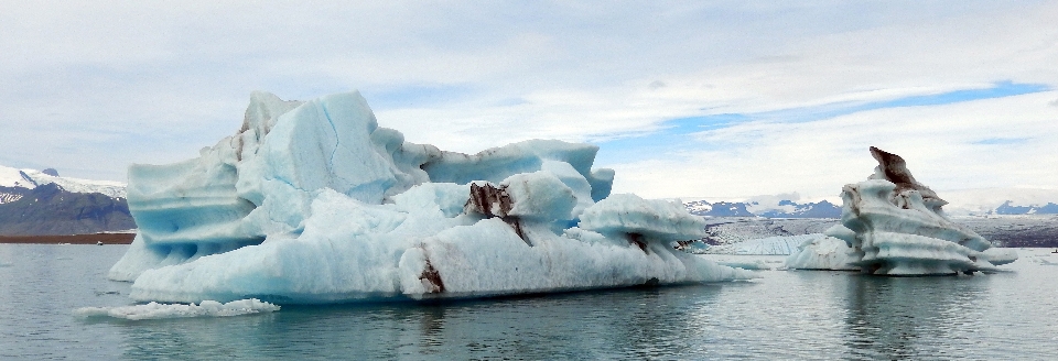 Landscape water nature ice