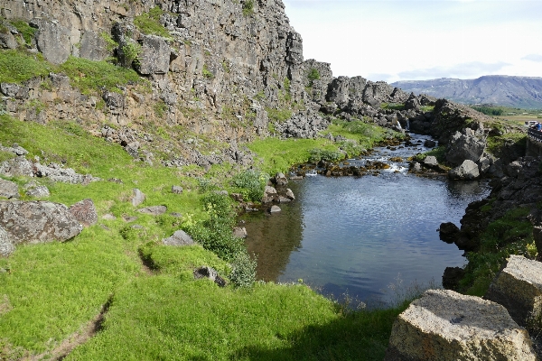 Landscape coast rock mountain Photo