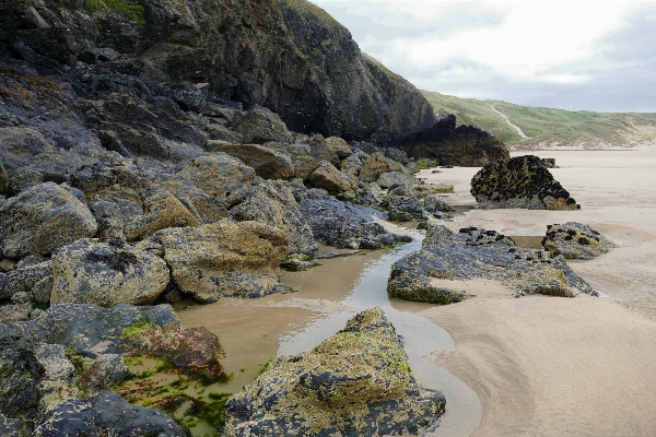 Beach landscape sea coast Photo