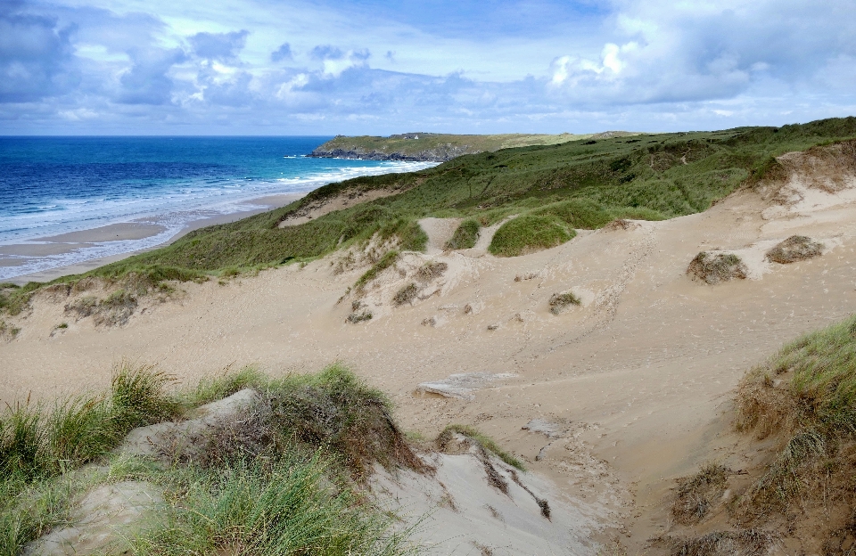 Beach landscape sea coast