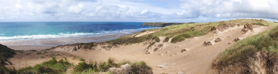 Beach landscape sea coast