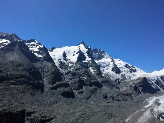 景观 rock 山 雪 照片