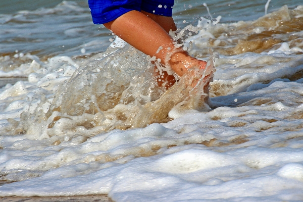 Beach sea water sand Photo