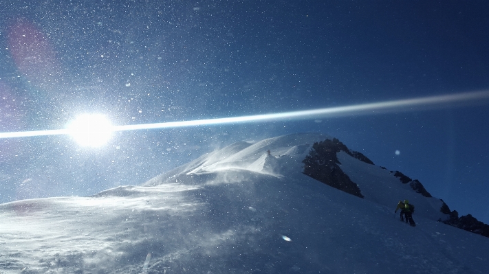 Schnee himmel atmosphäre frankreich Foto