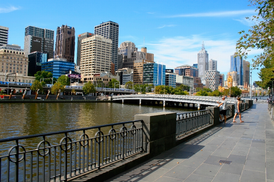 Eau architecture promenade pont