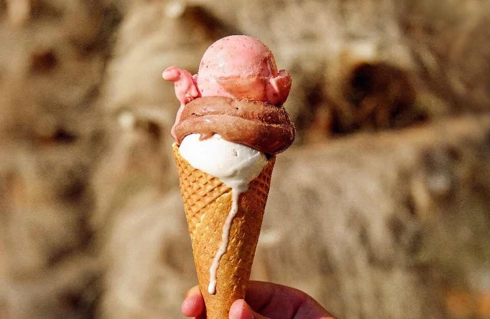 Ice food spring colorful